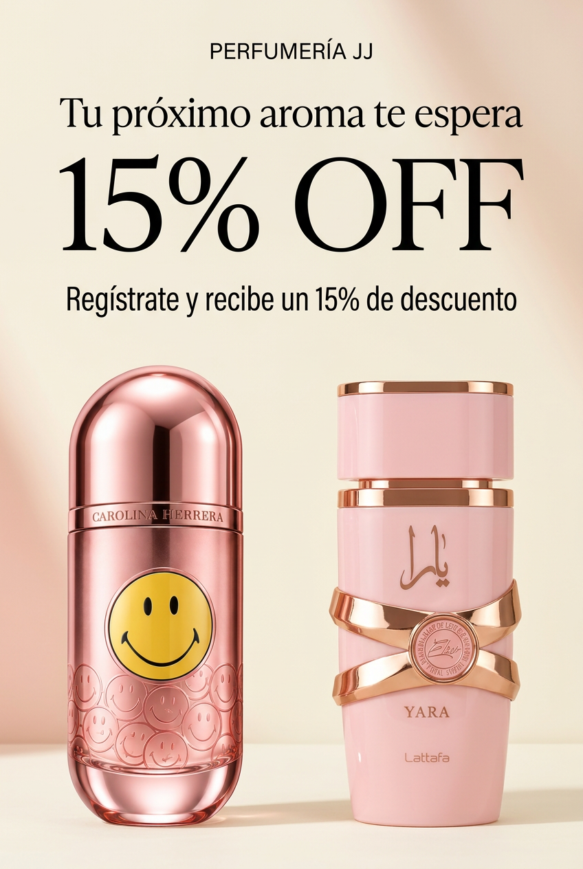 ¡Recibe 15% de descuento!