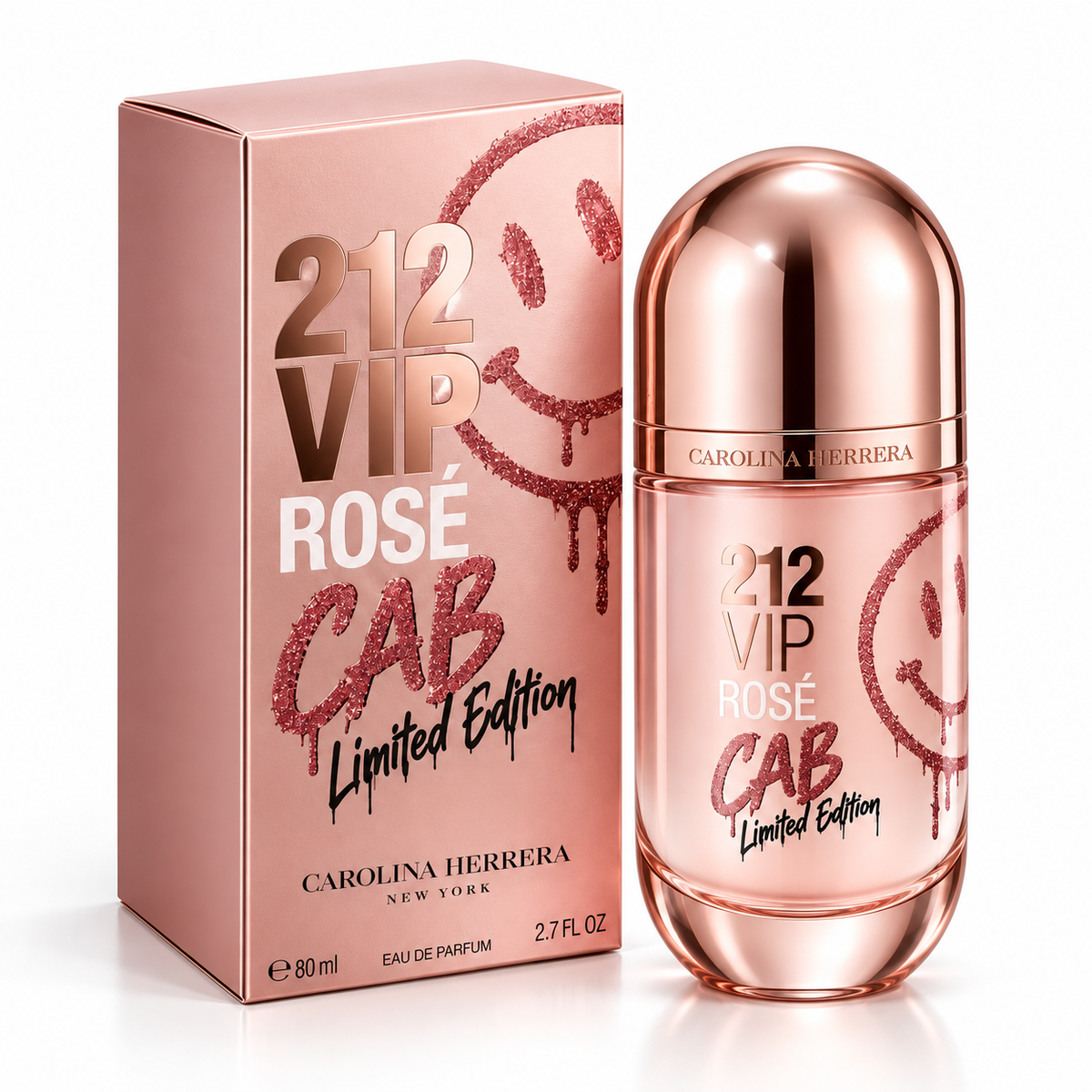 Carolina Herrera 212 VIP Rosé Cab Limited Edition EDP 80 ml