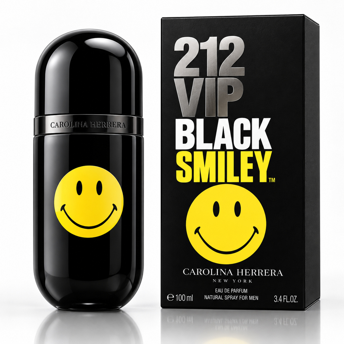 Carolina Herrera 212 VIP Black Smiley EDP 100 ml