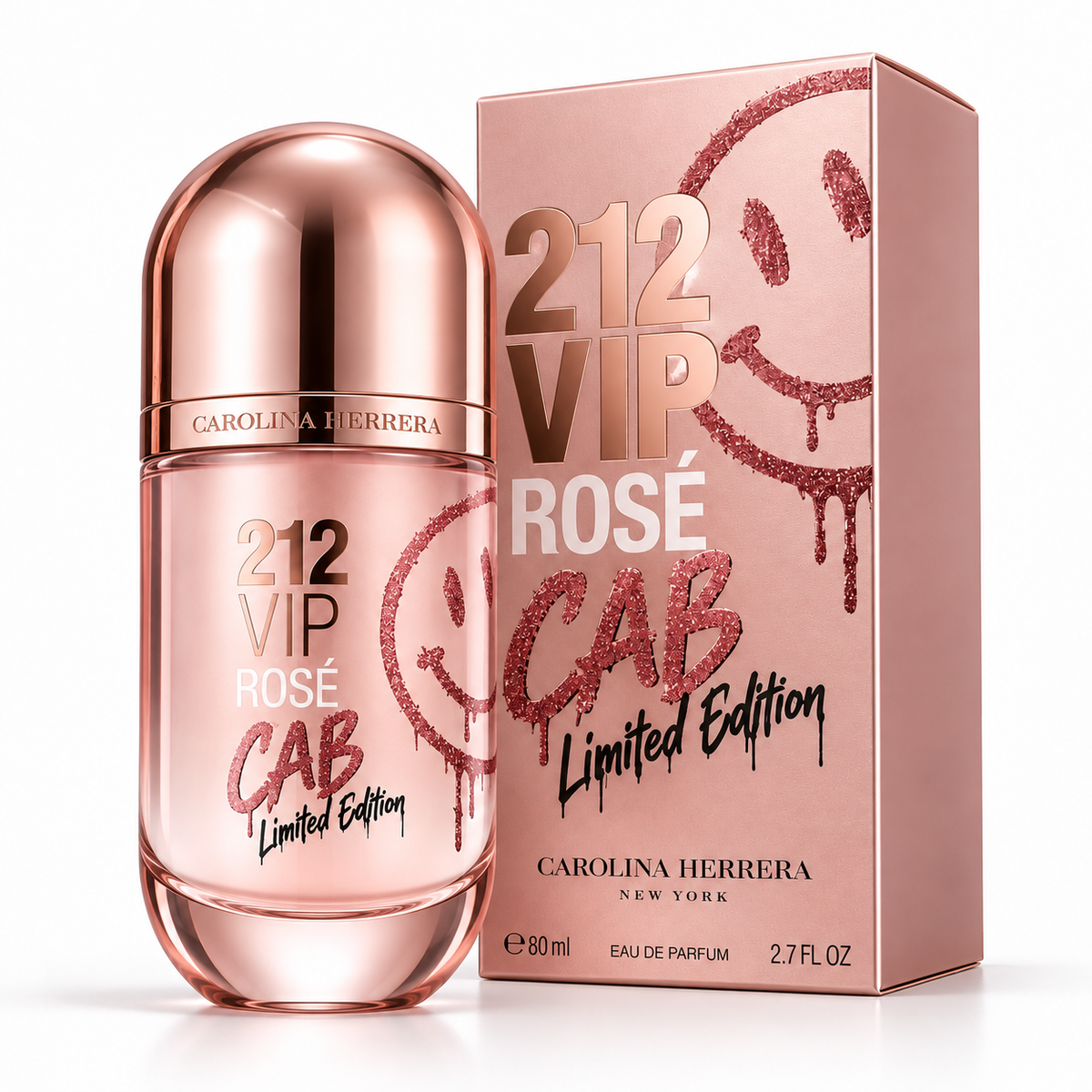 Carolina Herrera 212 VIP Rosé Cab Limited Edition EDP 80 ml