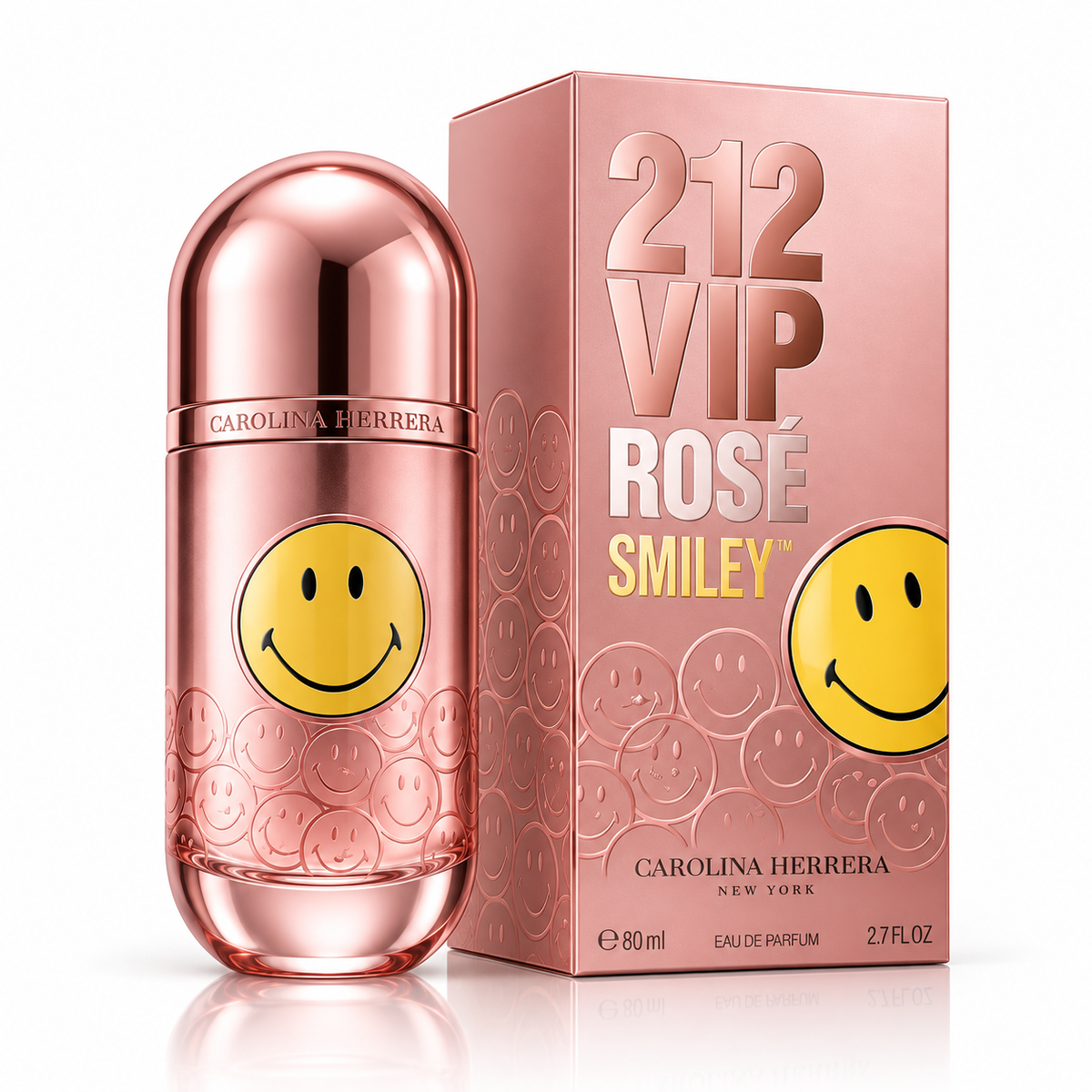 Carolina Herrera 212 VIP Rosé Smiley EDP 80 ml
