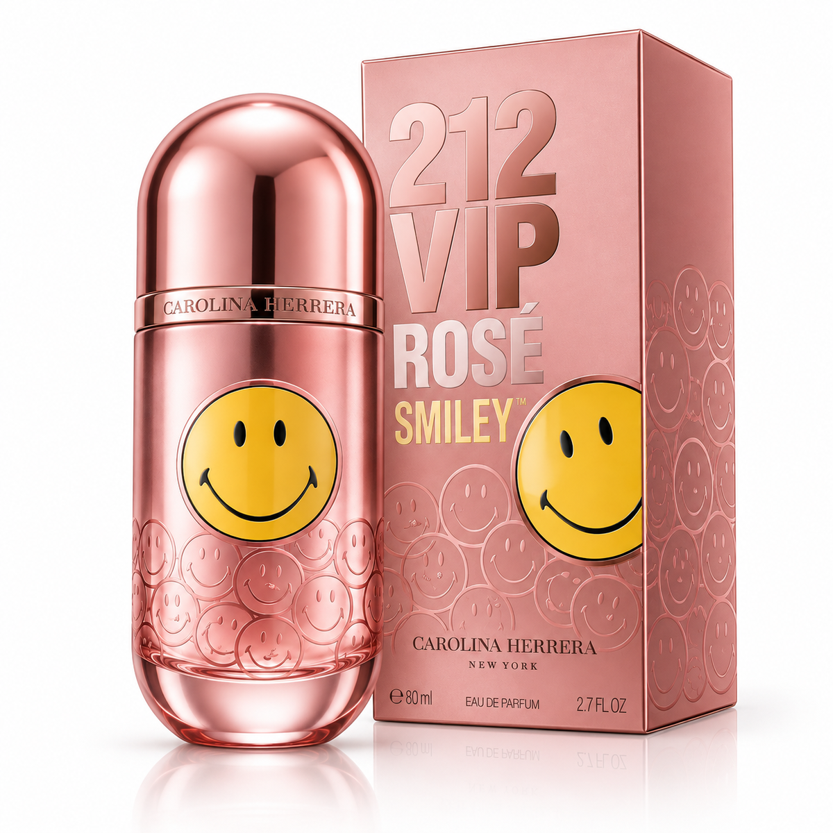 Carolina Herrera 212 VIP Rosé Smiley EDP 80 ml