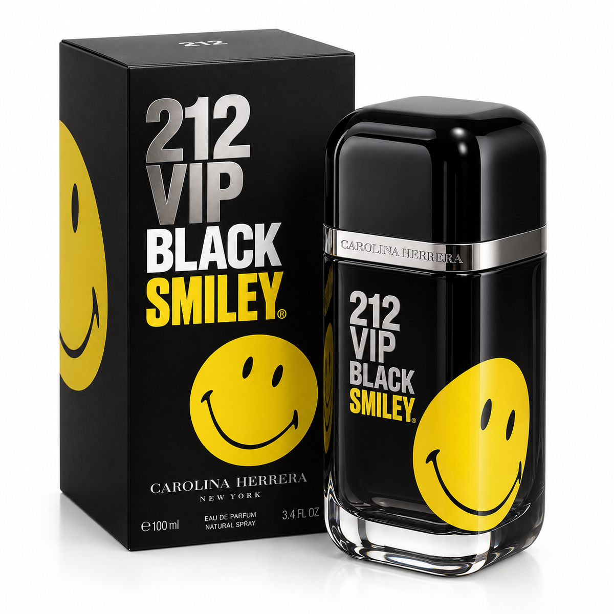 Carolina Herrera 212 VIP Black Smiley EDP 100 ml