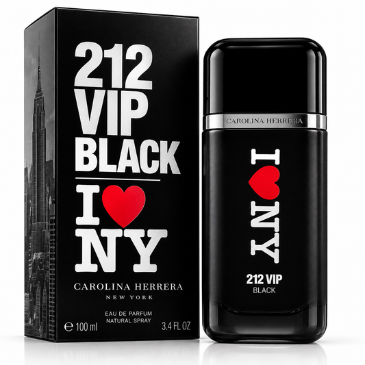 Carolina Herrera 212 VIP Black I Love NY EDP 100 ml