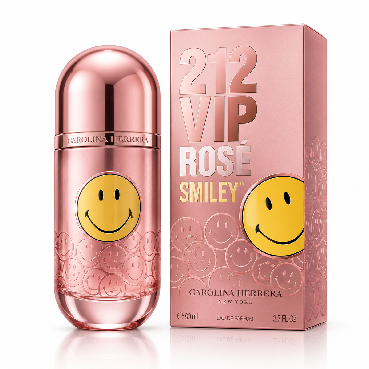Carolina Herrera 212 VIP Rosé Smiley EDP 80 ml